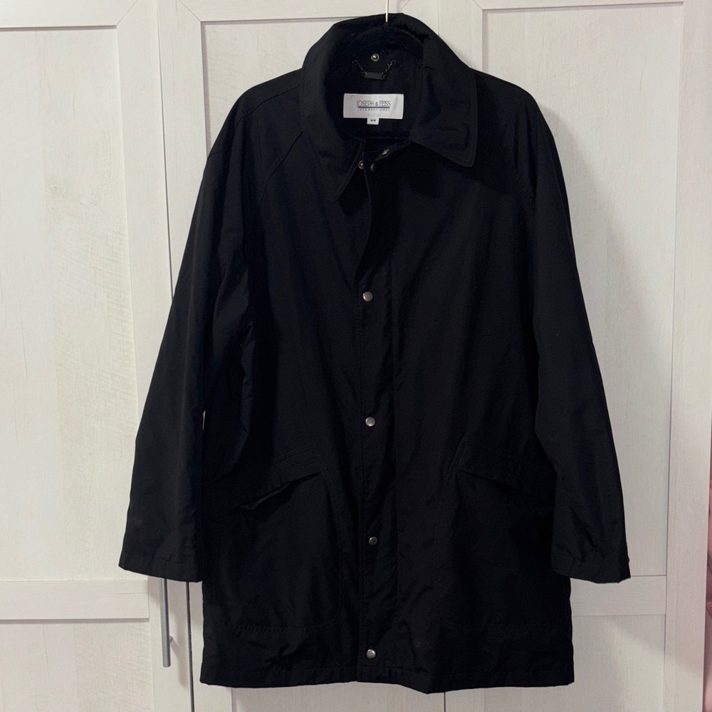 Men’s Joesph & Feiss Black Trench Coat